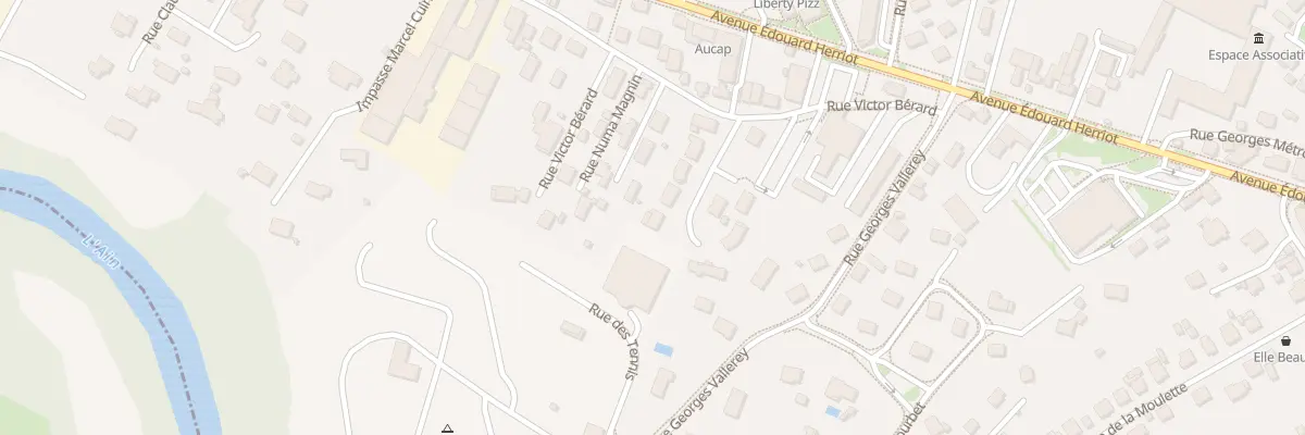 Plan du 92 Rue Maurice Fumey-Badoz à Champagnole