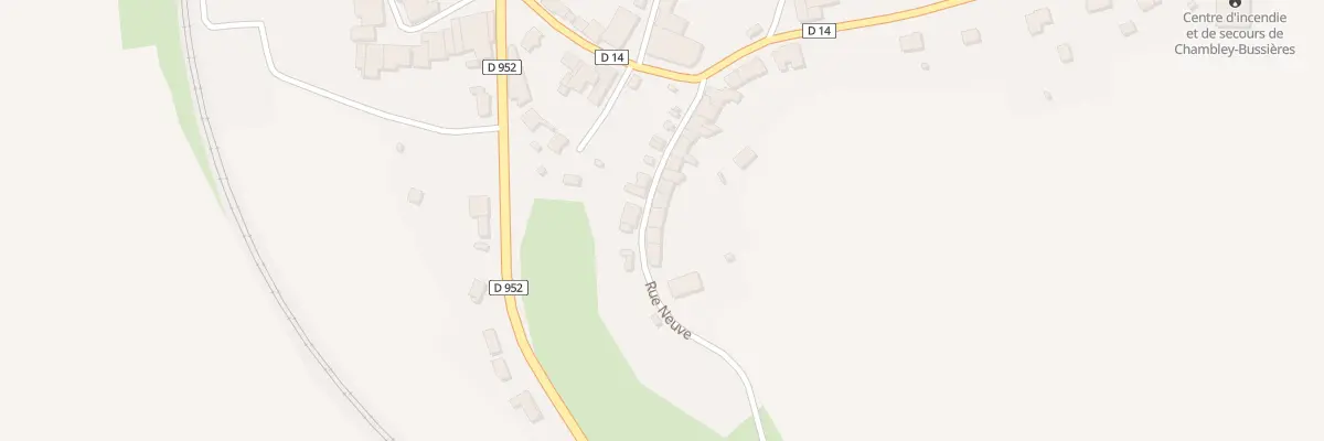 Plan du 20 Rue Neuve à Chambley-Bussières