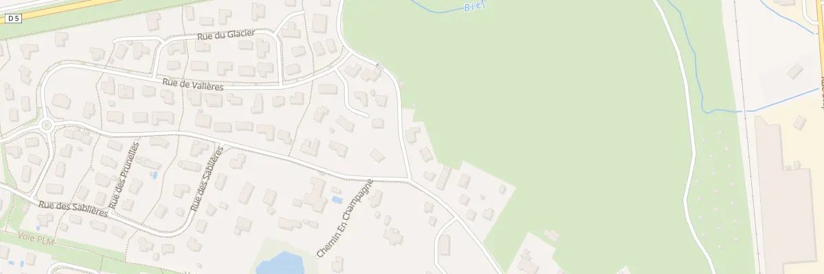 Plan du 64 Rue Gédéon David à Champagnole