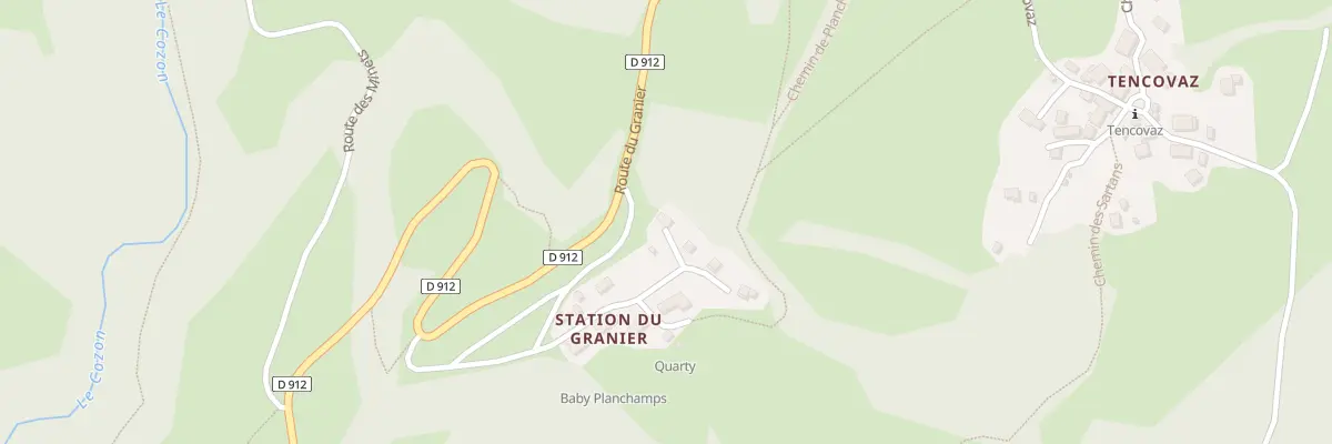 Plan du 5437 Sous les Planchamps à Entremont-le-Vieux