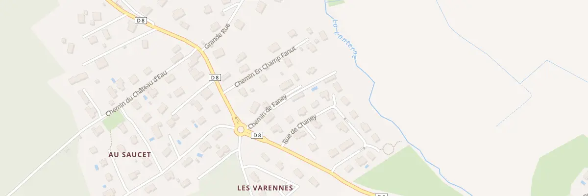 Plan du 4 Chem de Faney à Chaucenne