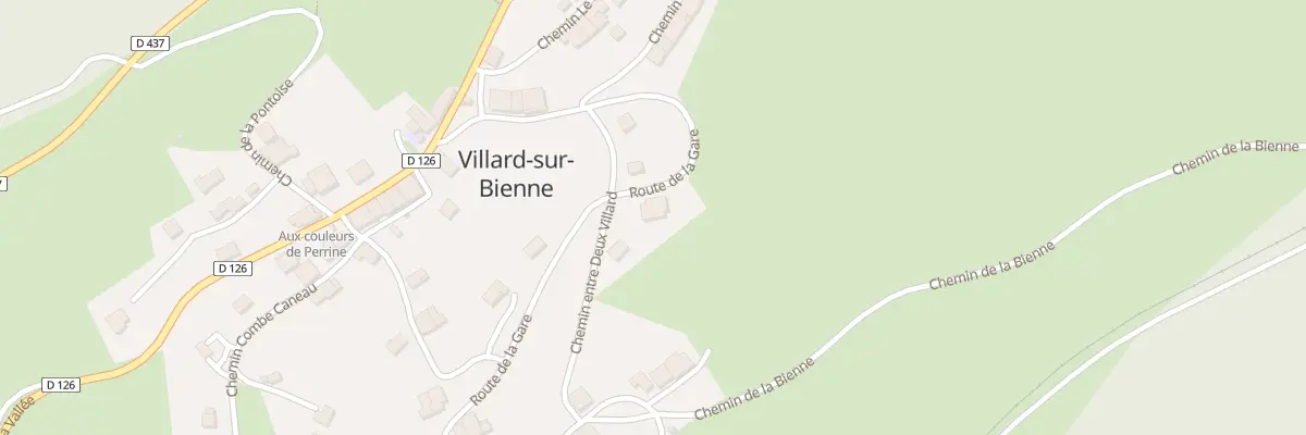 Plan du 5 Che Entre Deux Villard à Nanchez