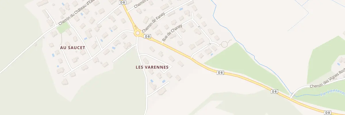 Plan du 5 Rue des Varennes à Chaucenne