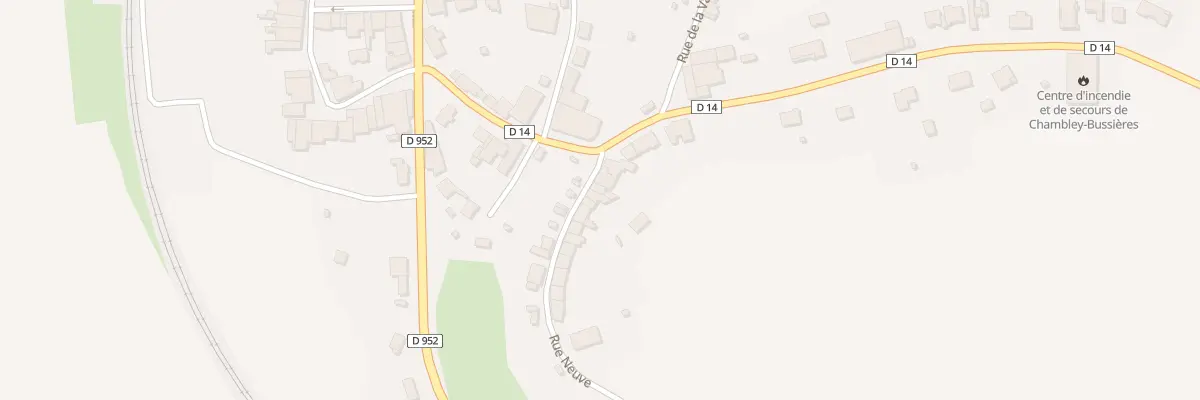 Plan du 6 Rue Neuve à Chambley-Bussières