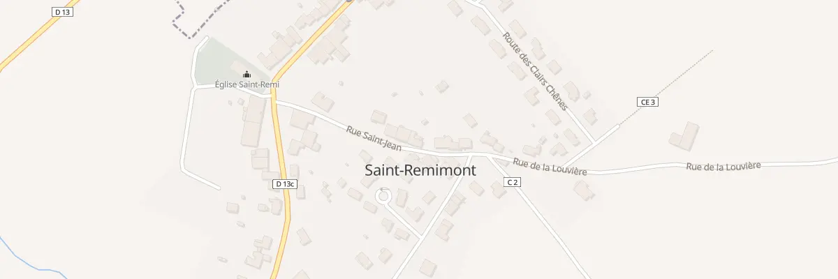 Plan du 157 Rue St Jean à Saint-Remimont