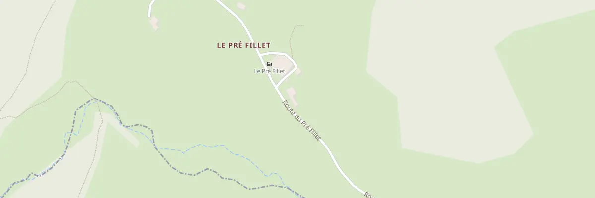 Plan du 5521 Au Pre Fillet à Septmoncel les Molunes