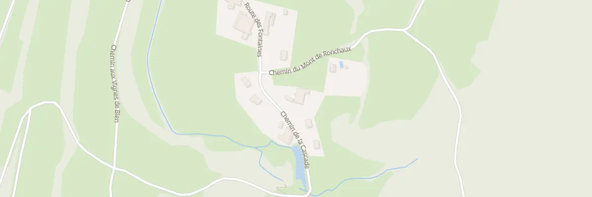 Plan du 1 Che du Mont à Ronchaux