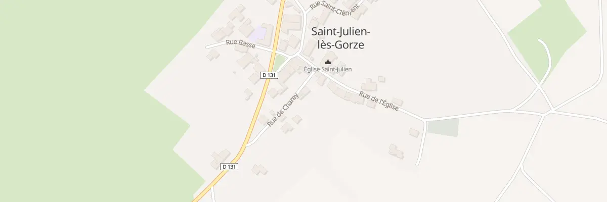 Plan du 1 Rue de Charey à Saint-Julien-lès-Gorze