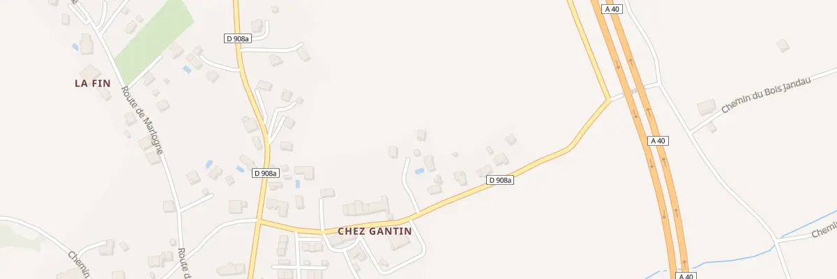 Plan du 195 Che du Bois Jandau à Clarafond-Arcine