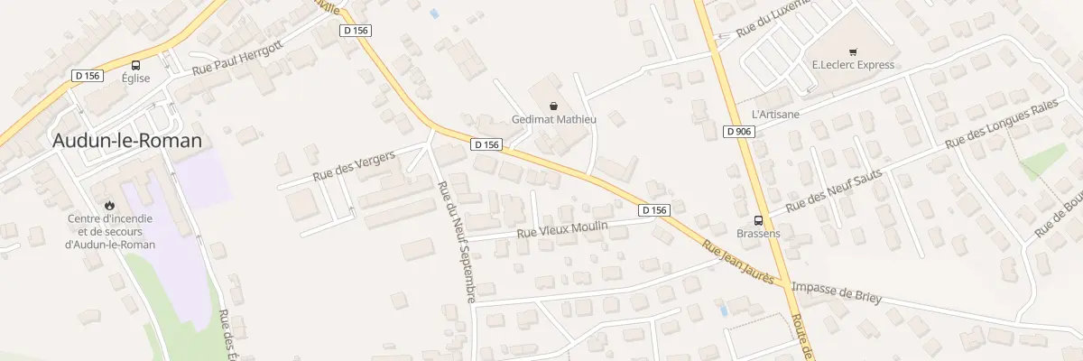 Plan du 10Q Rue Jean Jaurès à Audun-le-Roman