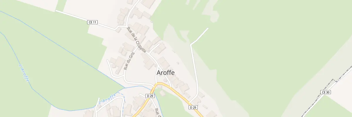 Plan du 10 Rue de la Sajotte à Aroffe