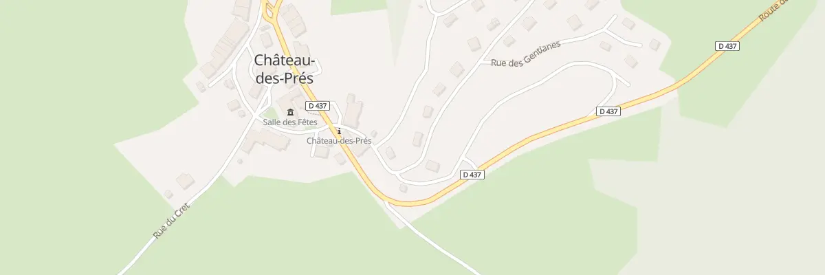 Plan du 3 Rue Faye Parcours à Grande-Rivière Château