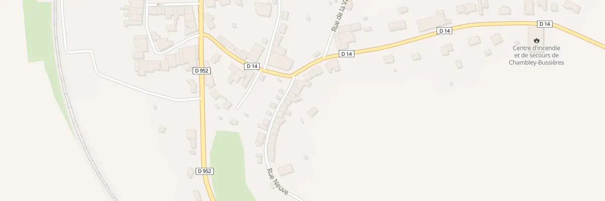 Plan du 4 Rue Neuve à Chambley-Bussières