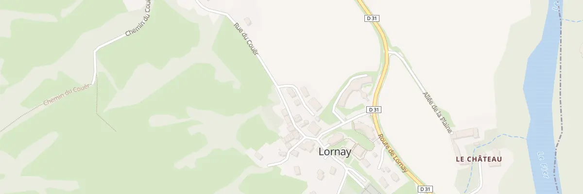 Plan du 46 Clos de la Platiere à Lornay