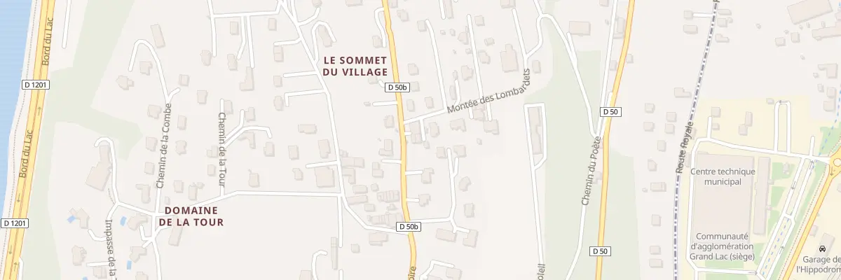 Plan du 54 Che de l’Observatoire à Tresserve
