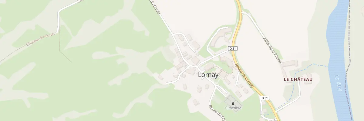 Plan du 41 Rte du Couer à Lornay
