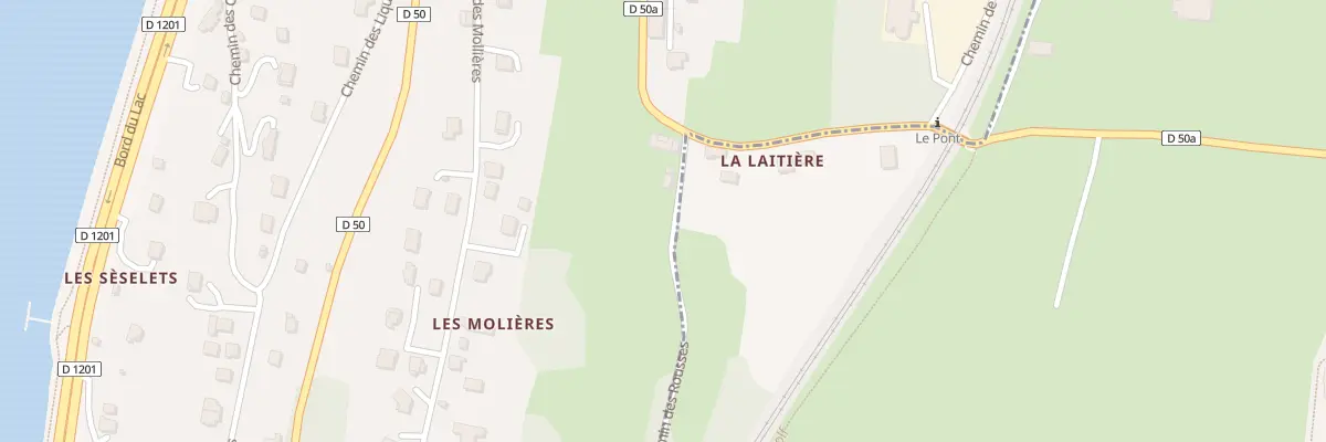 Plan du 38 Che de la Laitière à Tresserve