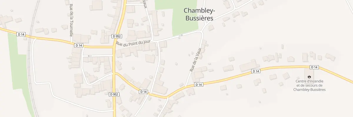 Plan du 1T Rue des Chevaux à Chambley-Bussières