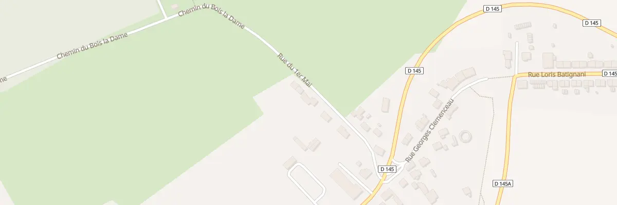 Plan du 5 Rue du 1er Mai à Tucquegnieux