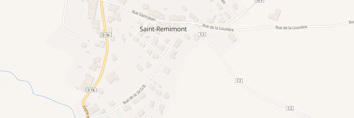 Plan du 300 Rue de la 2eme Db à Saint-Remimont