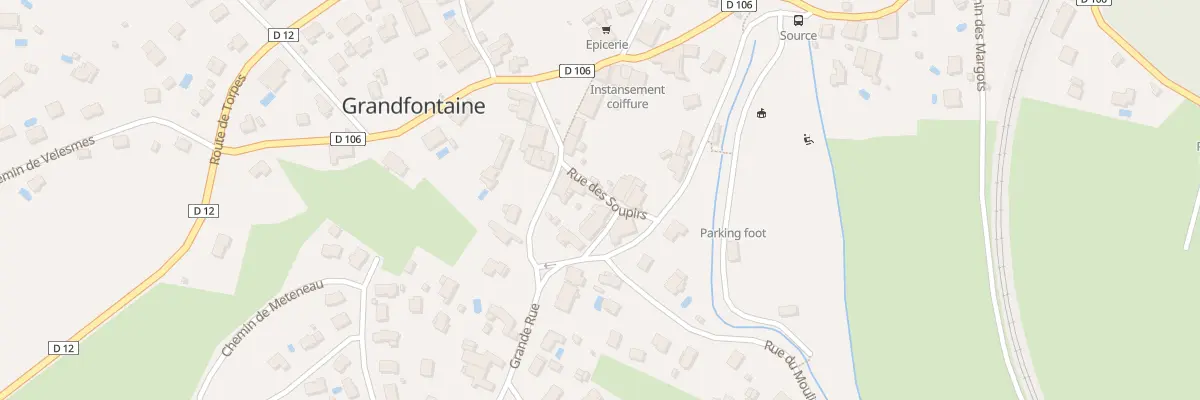 Plan du 4 Rue des Soupirs à Grandfontaine