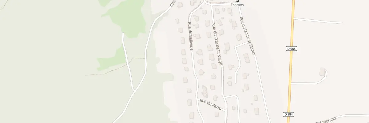 Plan du 22 Rue de Bellevue à Collonges