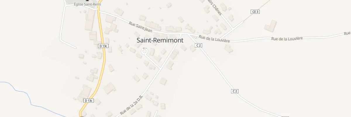 Plan du 320 Rue de la 2eme Db à Saint-Remimont
