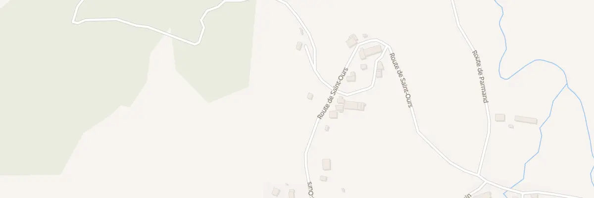 Plan du 464 Rte de Saint-ours à Moye