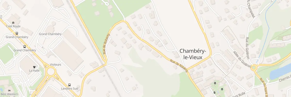 Plan du 305 Rue de Roberty à Chambéry