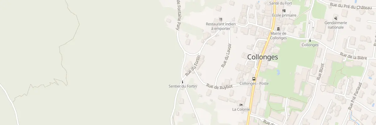 Plan du 52 Rue du Fortin à Collonges