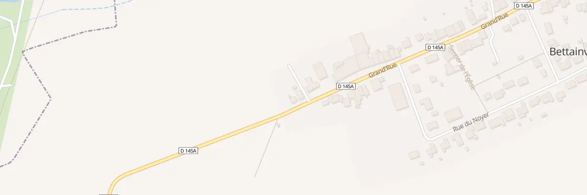 Plan du 94 Rue Grand Rue à Bettainvillers