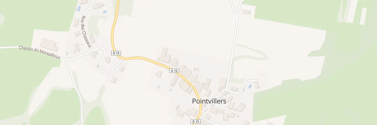 Plan du 9 Rte du Val - Pointvillers au Val
