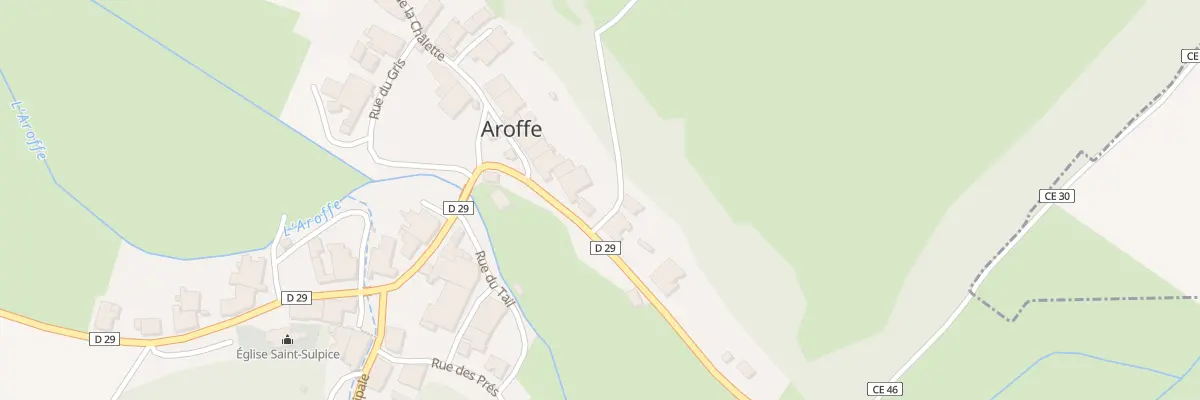 Plan du 8 Rue Principale à Aroffe