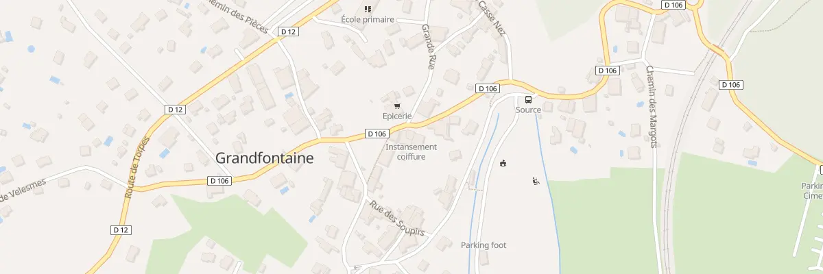 Plan du 2B Rue de l’Église à Grandfontaine