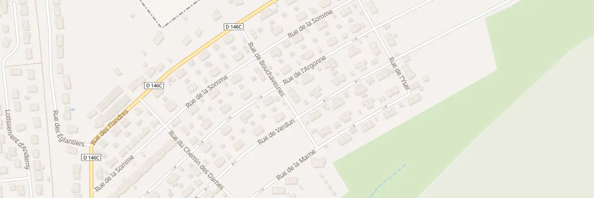 Plan du 521 Rue de Bouchavesnes à Val de Briey