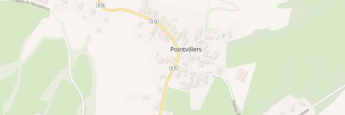 Plan du 12 Rte du Val - Pointvillers au Val