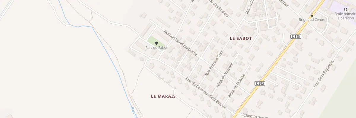 Plan du 4 Rue des Thuyas à Villard-Bonnot