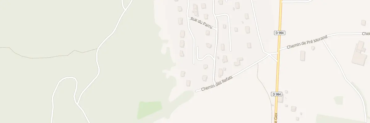 Plan du 44A Rue de Bellevue à Collonges