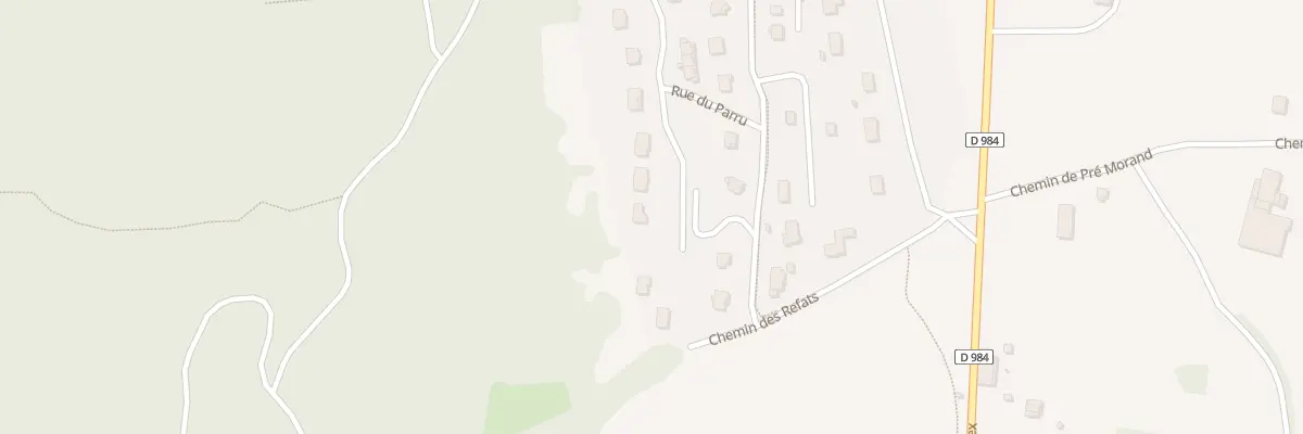 Plan du 42 Rue de Bellevue à Collonges
