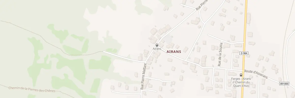Plan du 472 Rue Pierre Malfant à Farges