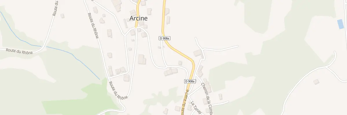 Plan du 73 Che du Câble à Clarafond-Arcine