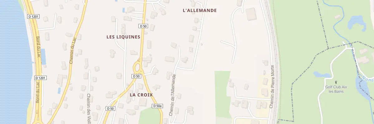 Plan du 22 Che de l’Allemande à Tresserve
