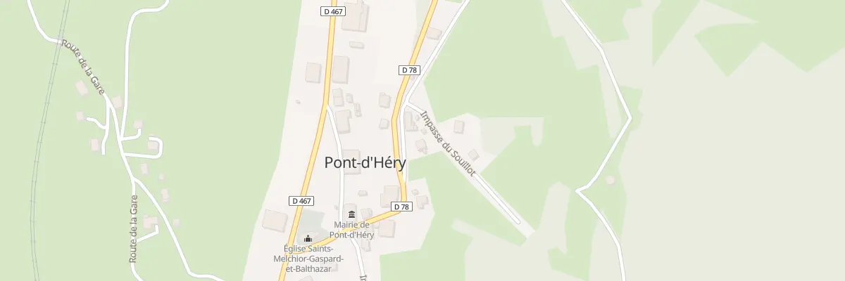 Plan du 4 Imp du Souillot à Pont-d’Héry