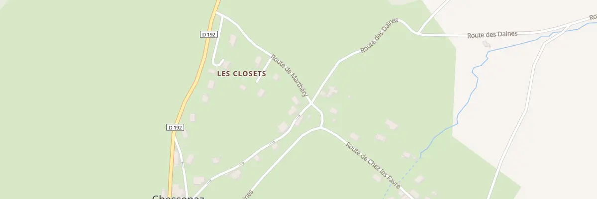 Plan du 273 Rte de la Contamine à Chessenaz