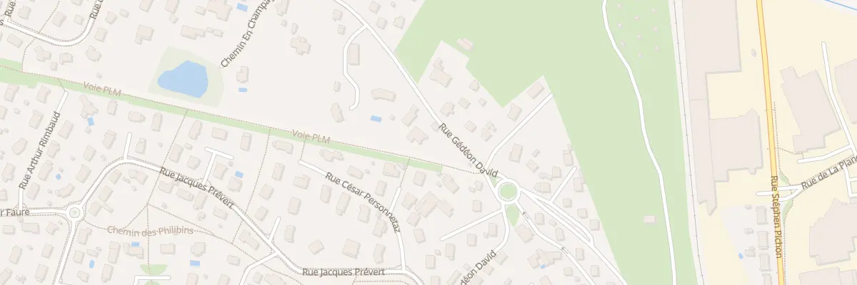 Plan du 31 Rue Gédéon David à Champagnole
