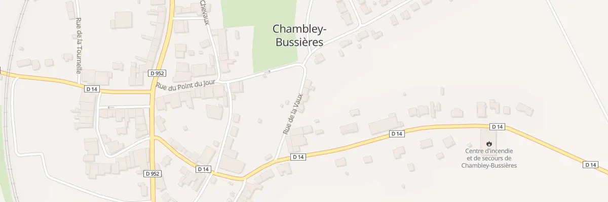 Plan du 1B Rue de la Vaux à Chambley-Bussières