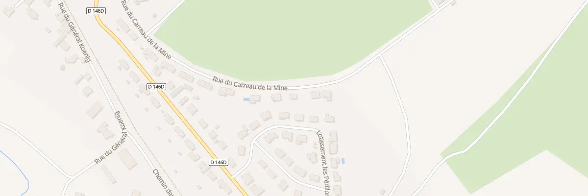 Plan du 16 Rue du Carreau de la Mine à Val de Briey