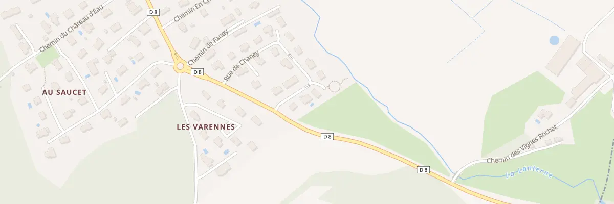 Plan du 3 Rue de Chaney à Chaucenne