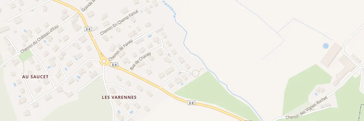 Plan du 7 Rue de Chaney à Chaucenne