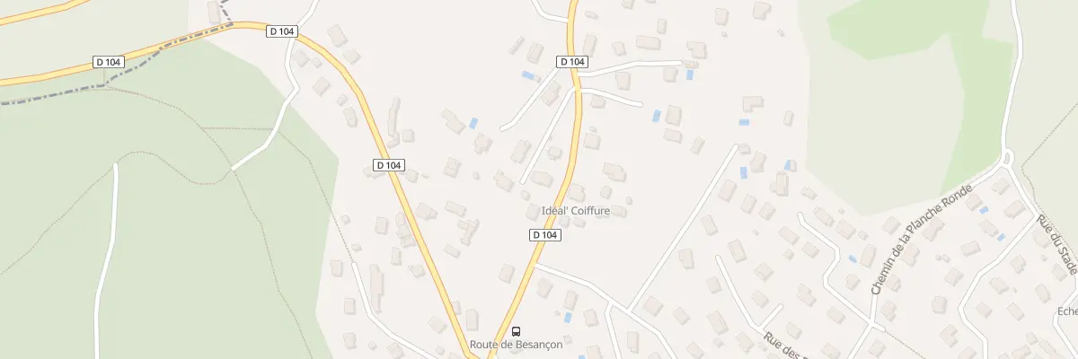 Plan du 7B Rte de Besançon à Boussières
